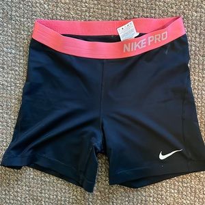 Nike pro spandex shorts
